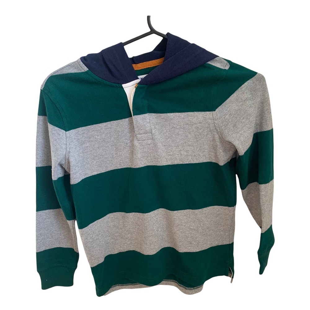 Old Navy Kids 8 Striped Rugby Top